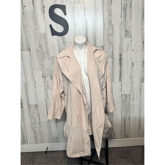 Truth by republic open front trench lightweight drape jackets size small - Picture 3 of 12